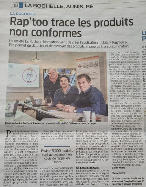 Rappel de produits : tous les produits rappelés grâce à Rap’Too